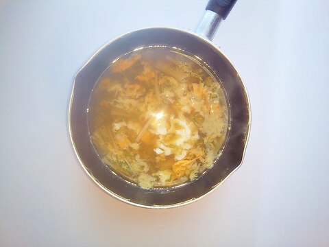 えのき卵スープ